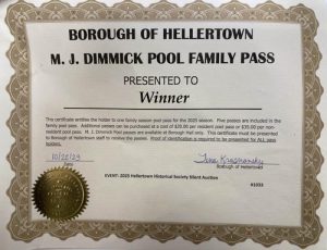 Hellertown Pool Passes