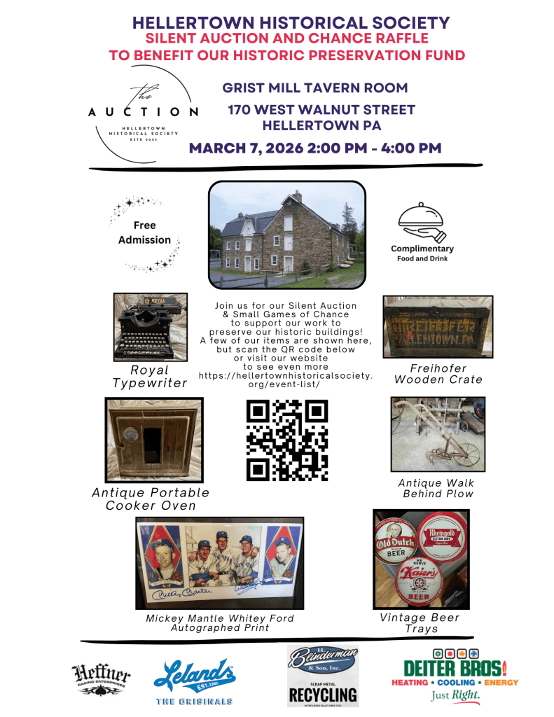 Auction Flyer with details